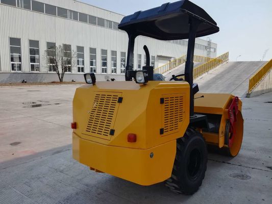 50HZ Titreşimli Yol Silindiri Tam Hidrolik Tek Tamburlu Vibrasyonlu Silindir