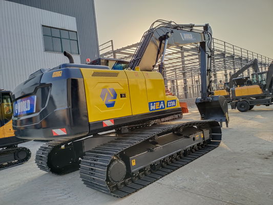 Cummins Motorlu Hidrolik Paletli Ekskavatör 1cbm 22 ton 9-11m Maks. Kazma Yarıçapı belediye işleri