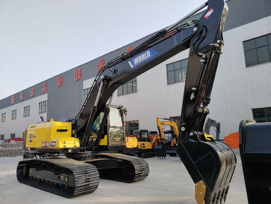 İnşaat hafriyat Hidrolik Paletli Ekskavatör Çalışma Ağırlığı 18000-30000kg kova 0.8-1.2 cbm