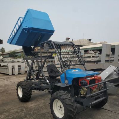 Tarımsal Lastik 11L Yakıt Deposu Kapasiteli 2150mm Dingil Mesafeli Hurma Yağı Traktör