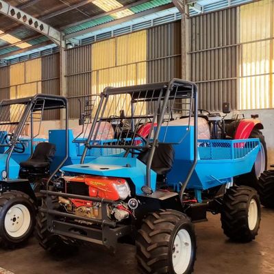 PTO Hızı 240-1340rpm ile 14HP Palmiye Yağı Traktör