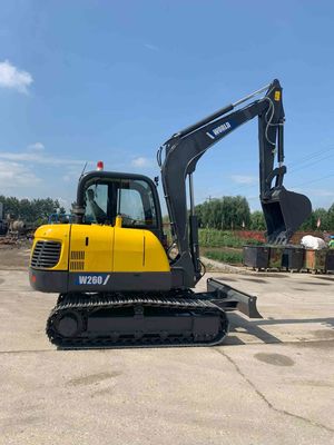 Mini Paletli Ekskavatör 5.8*2.0*2.1m Maks. Komatsu PC60'a benzer Kazma Yarıçapı 6,1 m