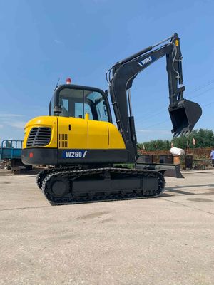 Mini Paletli Ekskavatör 5.8*2.0*2.1m Maks. Komatsu PC60'a benzer Kazma Yarıçapı 6,1 m