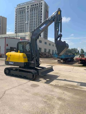 18-20Mpa Hidrolik Küçük Paletli Ekskavatör Maks. Kazma Derinliği 3.8m Komatsu 60 CAT 306'ya Eşdeğer
