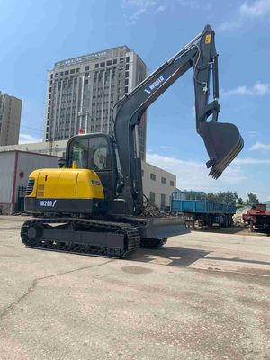 18-20Mpa Hidrolik Küçük Paletli Ekskavatör Maks. Kazma Derinliği 3.8m Komatsu 60 CAT 306'ya Eşdeğer