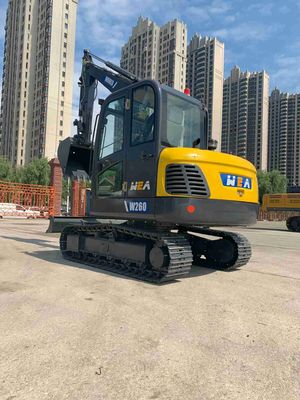 Komatsu PC60'a Eşdeğer 40.2KN Kepçe Kazma Kuvvetine Sahip Kompakt Hafriyat Makinesi