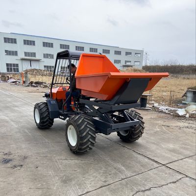 4 Çekişli Tarım Palmiye Yağı Plantasyonu Damperli Traktör 14HP