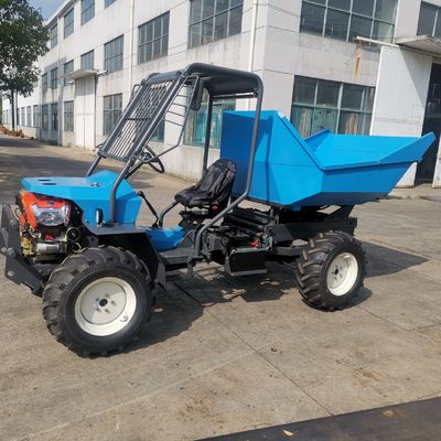 Dört tekerlekli 14hp Dizel Palm Oil Traktör Ekipmanı Tekerlek tabanı 2150mm