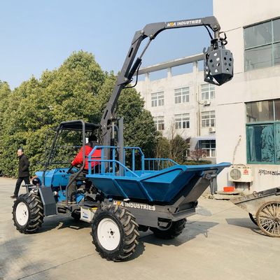 1325mm Açık Kabin Hurma Yağı Hasat Makinesi Ağırlığı 1250kg Kıskaçlı