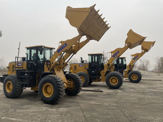 16200kg Çalışma Ağırlığı Ön Uç Lastikli Yükleyici, Maks. 150±5kN Koparma Kuvveti