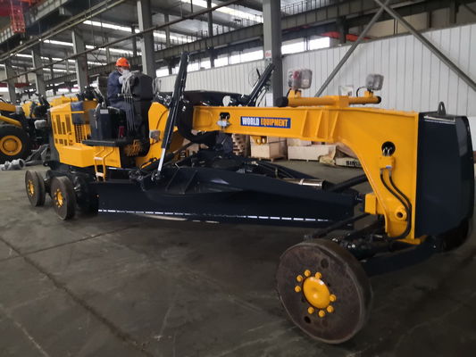 3658mm Bıçak Uzunluğu 135HP Tarım Arazisi Tesviye ile Cummins 6BT5.9 Motorlu Greyder