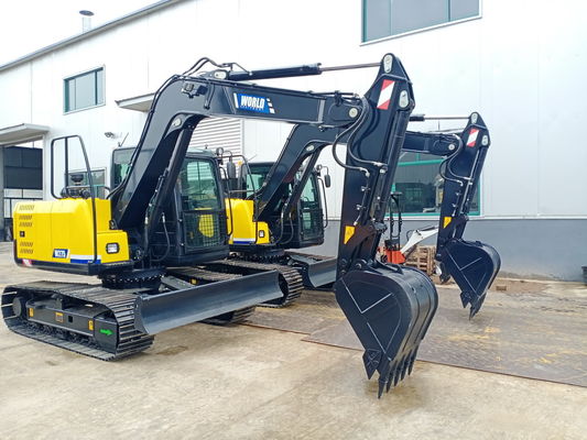 Komatsu PC60 PC80'e benzer 11 rpm Swing Hızlı mini sürünen kazıcı kesicisi