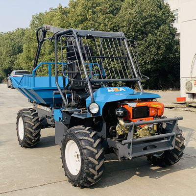 Ön aks 4WD Palm Oil traktörü Tekerlek tabanı 2150mm ve arka aks 4WD