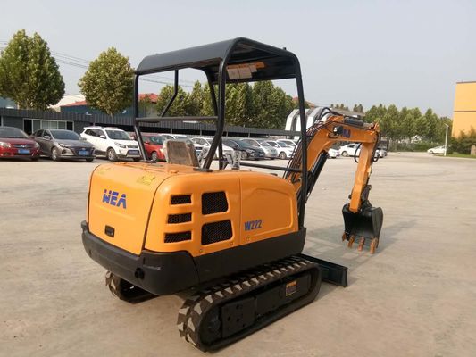 310 mm kesim derinliği 2200kg kova 0.1-0.3cbm ile kompakt mini sürünen kazıcı