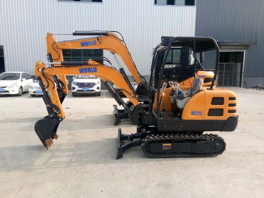 2020mm Minimum Swing Radius Compact Crawler Excavator İnşaat Çözümü 0.1 M3