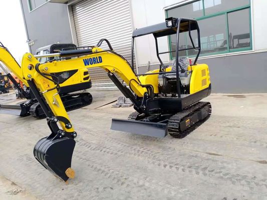 Hafif 2200kg Küçük Sürünen Backhoe 15.3KN Maksimum kova kazma gücü ile Similart CAT 301 302 303