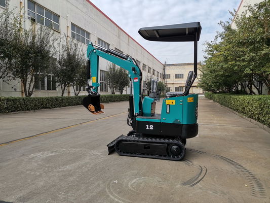 mini kazıcı 0.025 M3 çalışma ağırlığı 1000kg bahçe veya parklar için çok düşük fiyat