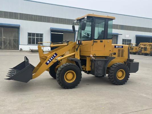 Ön yükleyici W120 Çalışma ağırlığı 2 ton tarım ocağı kepçe 0.6 m3 0.8 m3