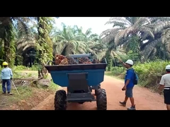 1325mm Açık Kabin Hurma Yağı Hasat Makinesi Ağırlığı 1250kg Kıskaçlı