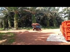 Ön aks 4WD Palm Oil traktörü Tekerlek tabanı 2150mm ve arka aks 4WD